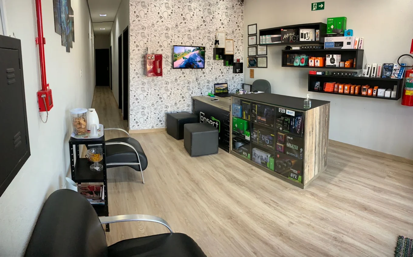 Interior da Consert PHONE